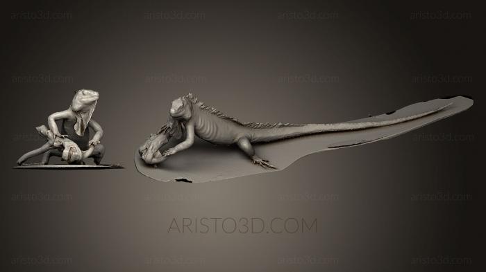 Animal figurines (STKJ_0558) 3D model for CNC machine